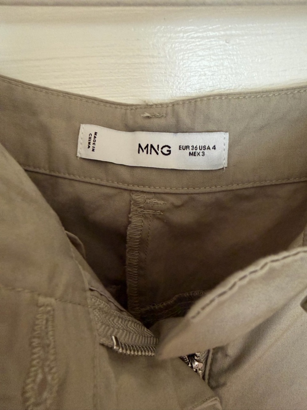 Mango Cotton Pleated Wide-Leg Trousers - Picture 4 of 11